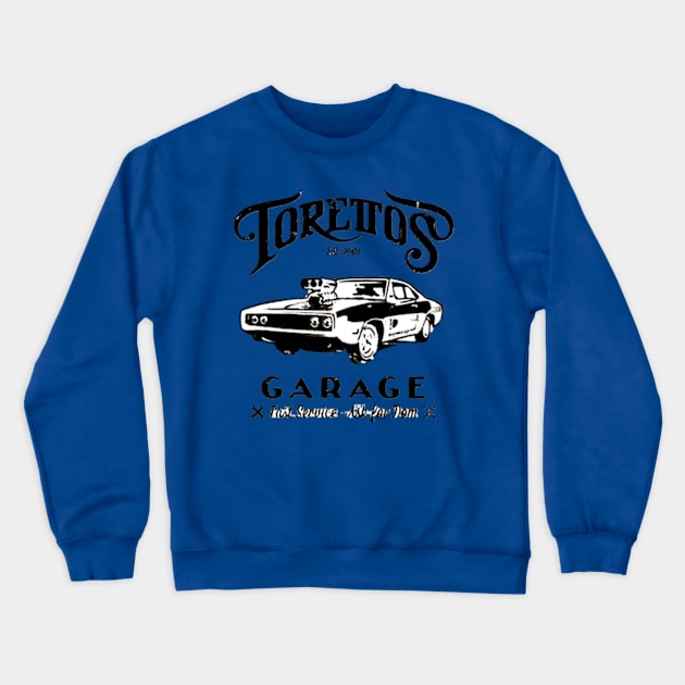 The Familia Garage Crewneck Sweatshirt by The Store Name is Available